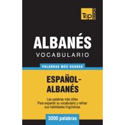 Spanish Collection Vocabulario Espa ol-Alban s - 3000 palabras m s usadas, Book 8, Paperback