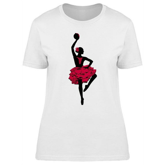 Spanish Dance Design T-Shirt Women -Image by Shutterstock, Female x-Large