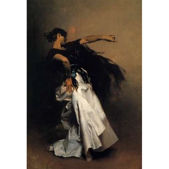 Spanish Dancer 1880-81 Poster Print by John Singer Sargent