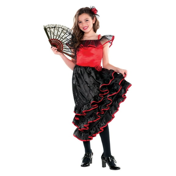 Spanish Dancer Flamenco Girls Costume
