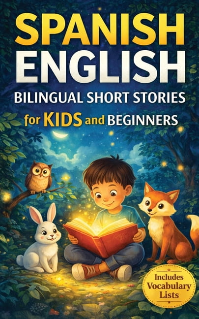 Spanish-English Bilingual Short Stories for Kids and Beginners: Fun and Easy 5-Minute Bedtime Stories to Build Vocabular, (Paperback)