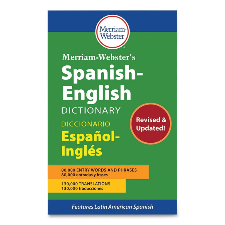 Spanish-English Dictionary, Paperback, 928 Pages Spanish-English Dictionary, Paperback, 928 Pages