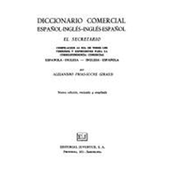 Pre-Owned Spanish-English, English-Spanish Commercial Dictionary : "The Secretary" (Hardcover) 9788426112231