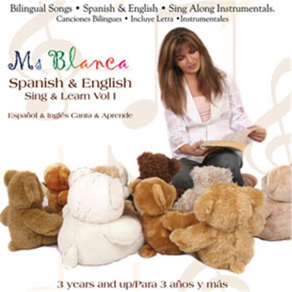 Spanish & English Sing & Learn (CD)