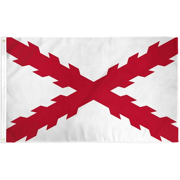 Spanish Ensign Flag 3x5ft Cross of Burgundy Sign Banner Flag Spanish Empire Flag