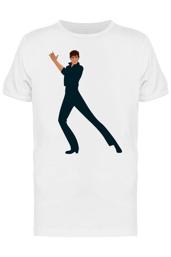 Spanish Flamenco Dancer Man T-Shirt Men -Image by Shutterstock, Male Medium