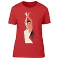 thumbnail image 1 of Spanish Flamenco Dancer Pose T-Shirt Women -Image by Shutterstock, Female Small, 1 of 2