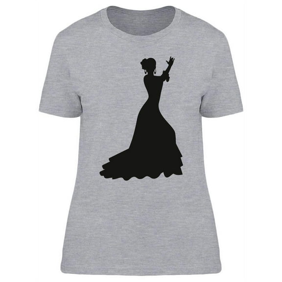 Spanish Flamenco T-Shirt Women -Image by Shutterstock, Female Medium