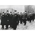 thumbnail image 1 of Spanish Flu Epidemic 1918-1919 In America. Policemen In Seattle History (24 x 18), 1 of 2