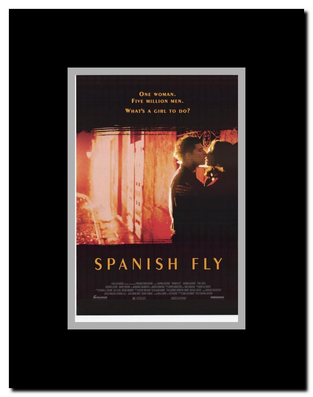 Spanish Fly Framed Movie Poster
