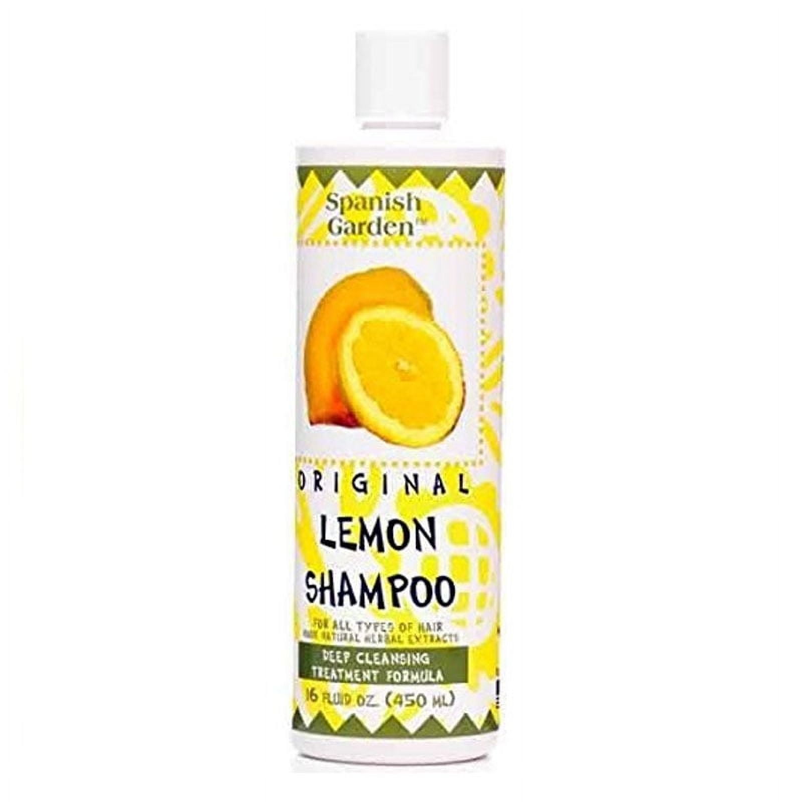 Spanish Garden Lemon Smooth Shampoo 16 Oz.,Pack of 3