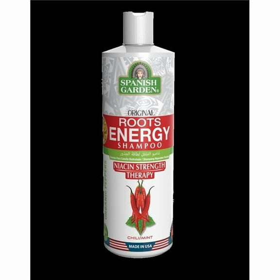 Spanish Garden 19040 Premium The Original Roots Energy Shampoo (Chili)