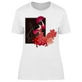 thumbnail image 1 of Spanish Girl Dancer Flamenco T-Shirt Women -Image by Shutterstock, Female Small, 1 of 2