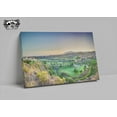 thumbnail image 1 of Spanish Golf Course Landscape at Dusk Canvas Print - Full House (18″×24″), 1 of 2