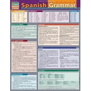 Spanish Grammar a QuickStudy Laminated Reference Guide Other