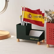 Spanish Handheld Flag 5.5x8.2 Inch - 6 Pack, Mini Spain Stick Flags for Parades, Sports Events, and Decorations