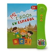 Spanish Language Learning E-Book Interactive Voice Reading Machine Kids Gifts