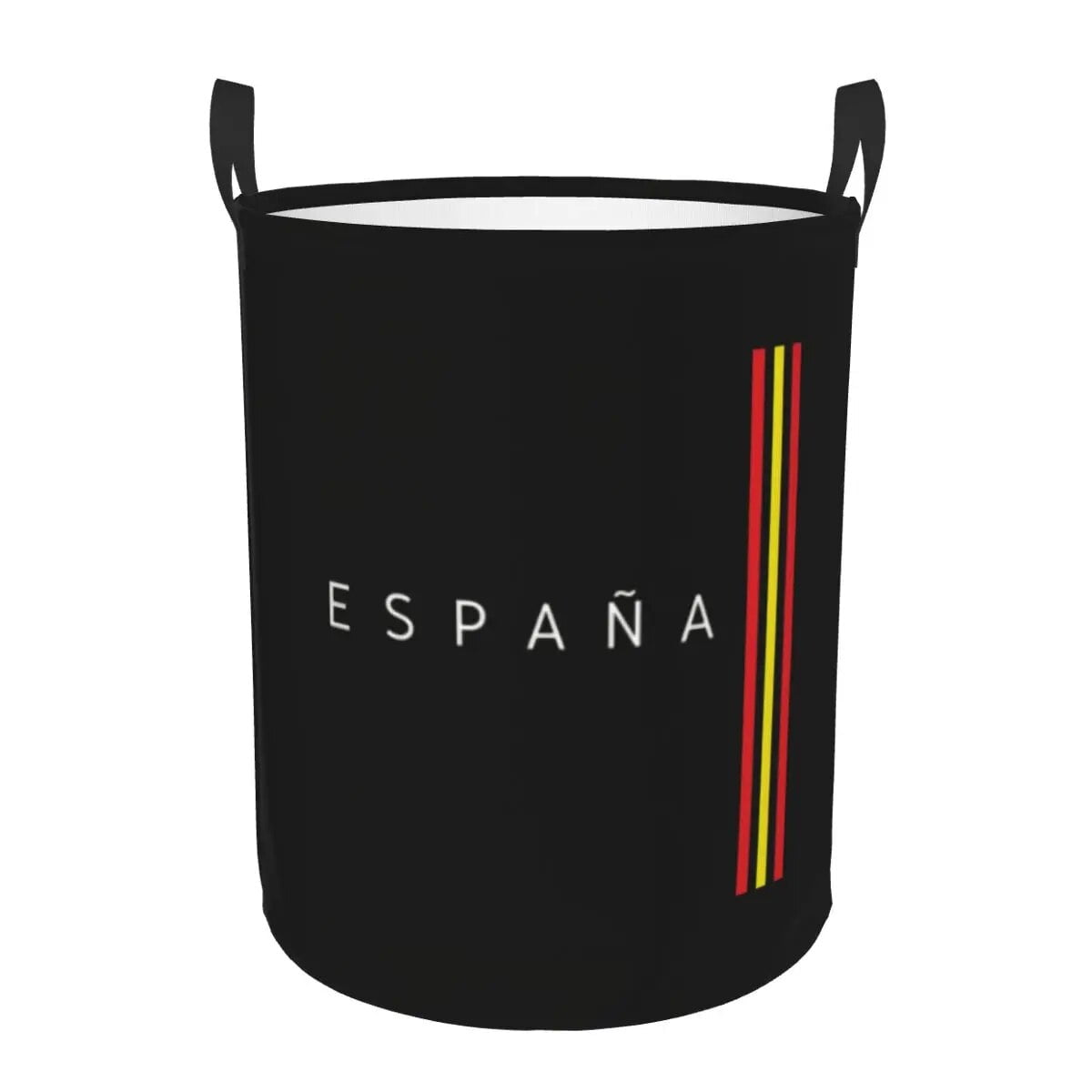Spanish Laundry Basket Foldable Spain Coat of Arms Toy Clothes Hamper