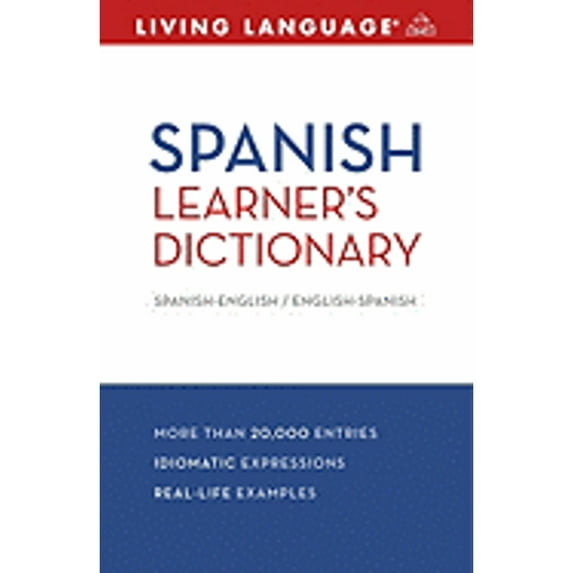 Pre-Owned Spanish Learner's Dictionary, 9781400024513, 140002451X, Paperback, Updated edition
