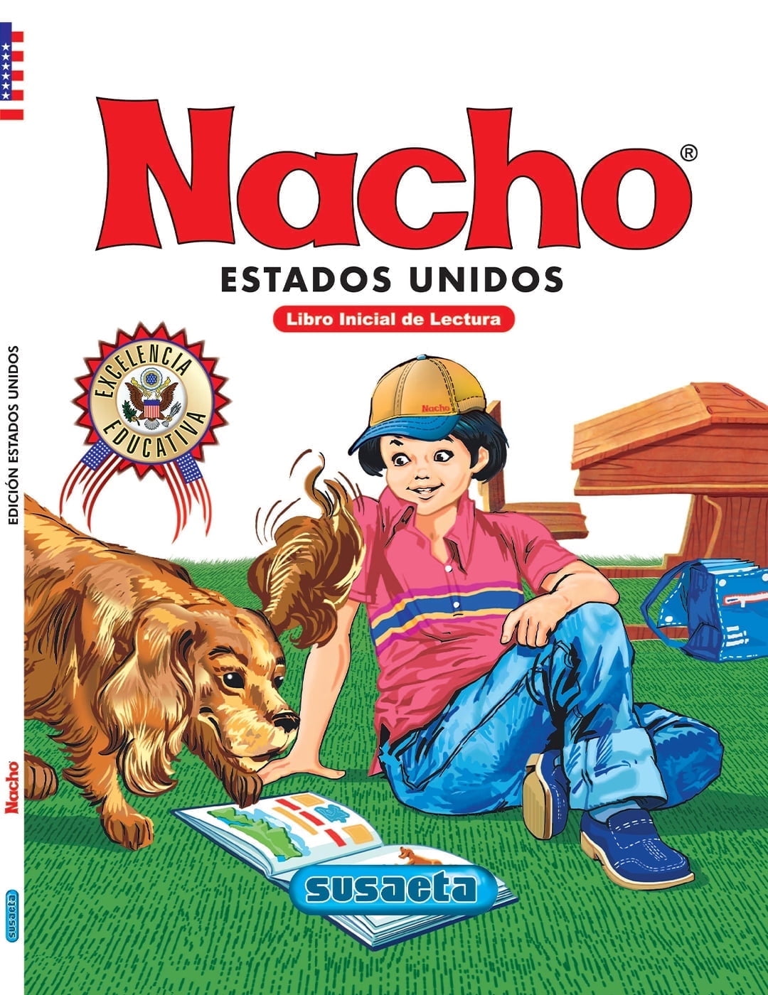 Spanish Literacy Workbook for Children - Nacho: Libro Inicial de Lectura Estados Unidos (Nacho Lee)