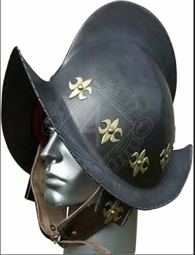 Spanish Morion Helmet-Medieval Conquistador Costume Armor Halloween Helmet