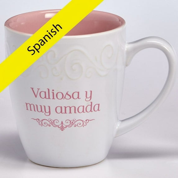 Spanish-Mug-Precious And Dearly Loved w/Gift Box (2 Cor 13:11 RV) (15-DEC-18=PUB B/O*)