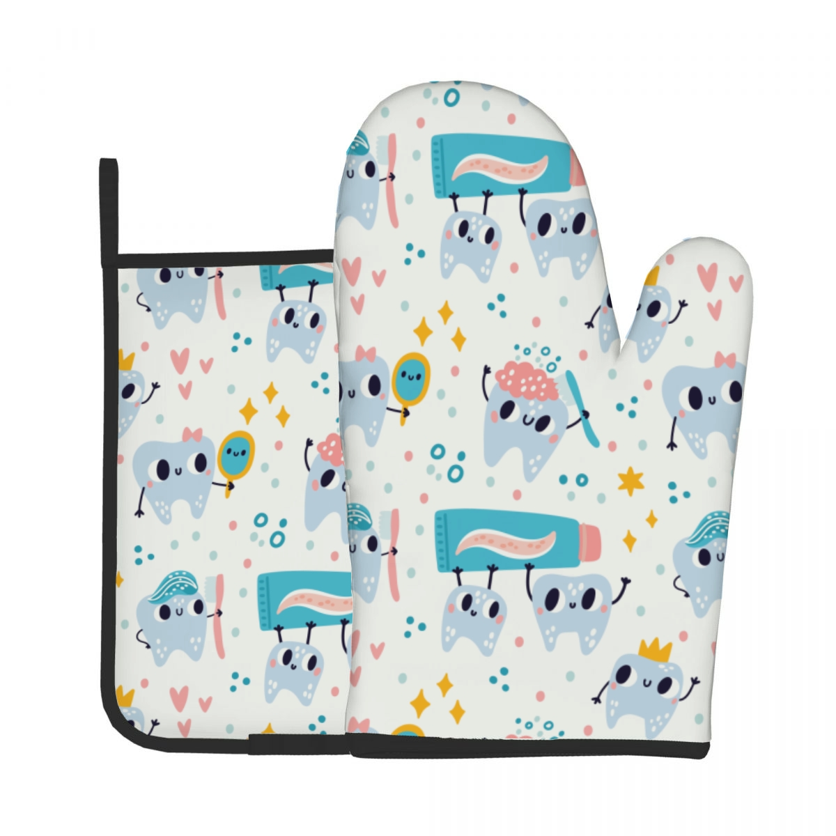 Spanish National Emblem Vox Oven Mitts and Pot Holders Spain Flag Heat