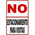 thumbnail image 1 of Spanish No Visitor Parking Sign. Estacionamiento Para Visitas Letrero, 1 of 1