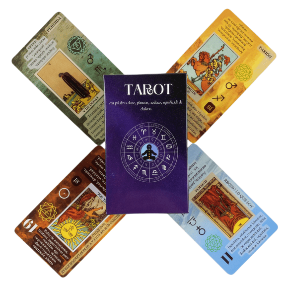 Spanish Oracle, Angel Number Messages, 53 Cards, Angelic Numbers Angel Number Messages Tarot Cards Deck Future Te