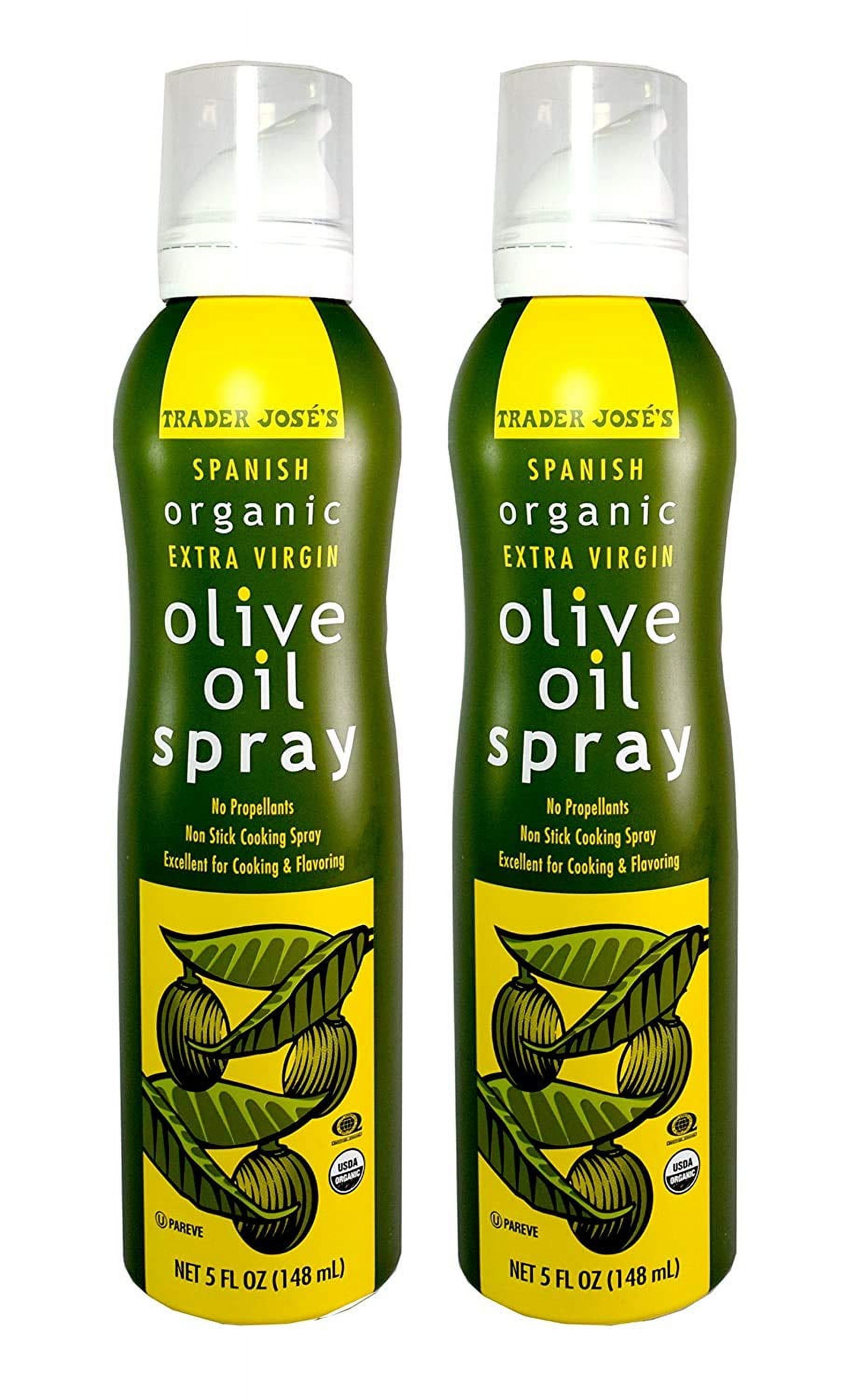 Spanish Organic Extra Virgin Olive Oil Non Stick Cooking Spray 5 Fl. Oz