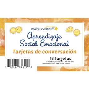 Spanish SEL Conversation Cards For Home (Tarjetas de Conversaci?n para el Hogar) - 18 Cards