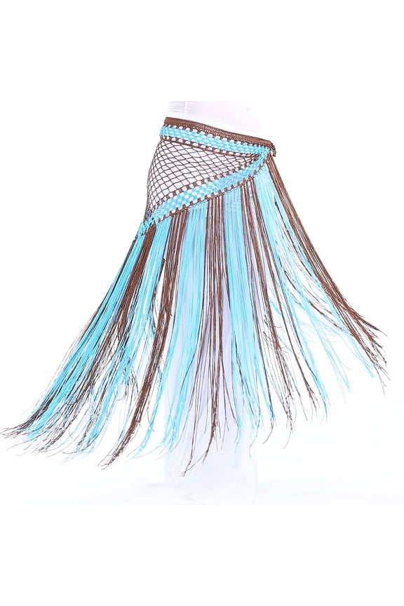 Spanish Shawl Clothing Belly Dance Crochet Hip Scarves Gypsy Tribal Wrap Scarf