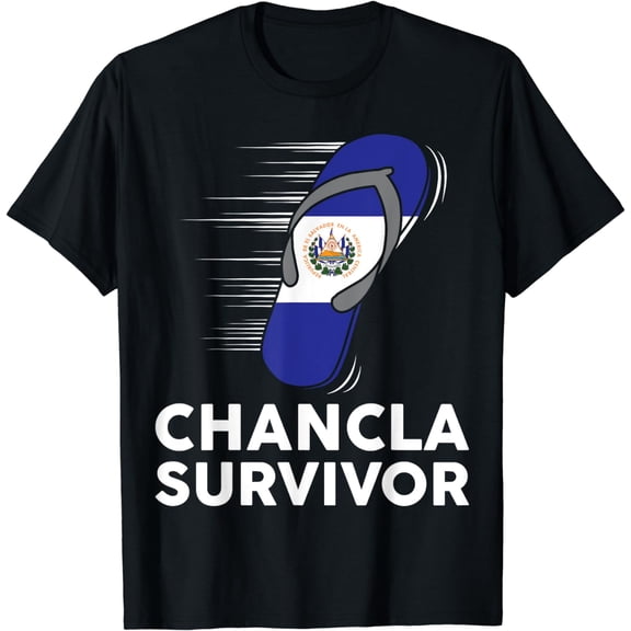 Spanish T-Shirt Survivor El Salvador Funny Salvadoran Flag