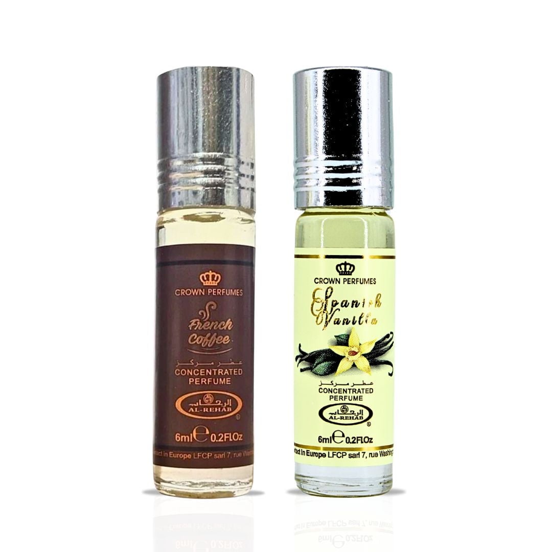 Spanish Vanilla French Coffee Perfume Oils 6ML By Al