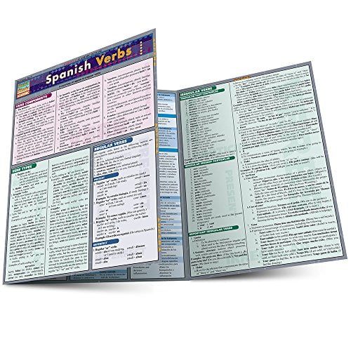 Pre-Owned Spanish Verbs: Quickstudy Laminated Reference Guide (Quickstudy Academic) (Misc.) 1572228121 9781572228122