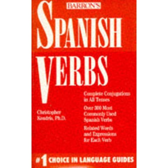 Pre-Owned Spanish Verbs (Paperback) 0812042832 9780812042832