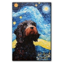 Spanish Water Art Starry Night Canvas Print of Van Gogh Oil Paintings Reproduction Modern Canvas Print Artwork Abstract Landscape Pictures