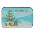 thumbnail image 1 of Spanish Water Dog Merry Christmas Tree Dish Drying Mat, 1 of 7