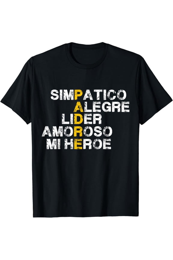 Spanish acronym shirt gift for father's day