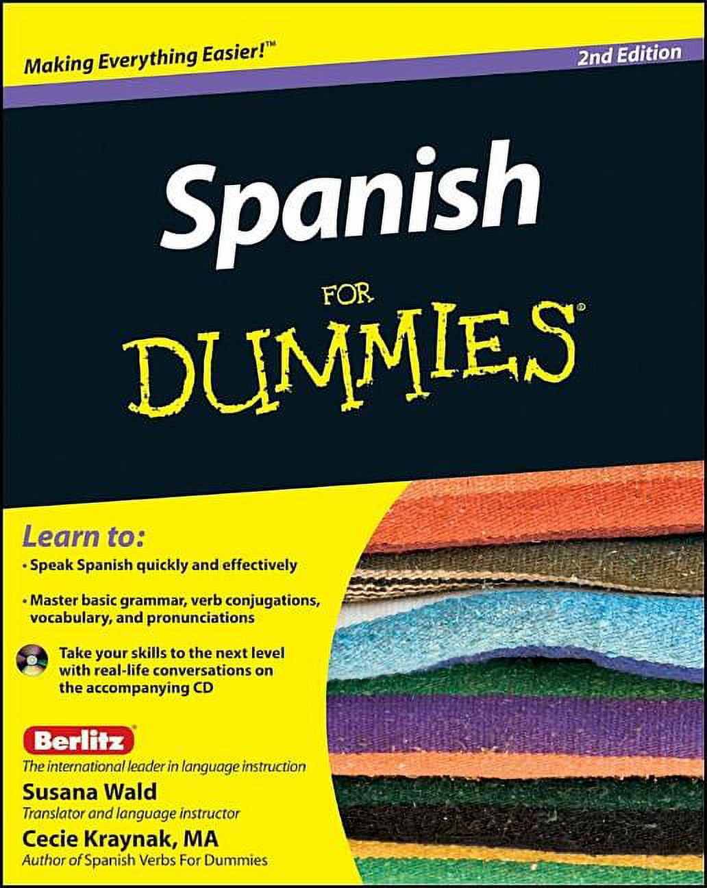 SUSANA WALD; CECIE KRAYNAK Spanish for Dummies (Other)