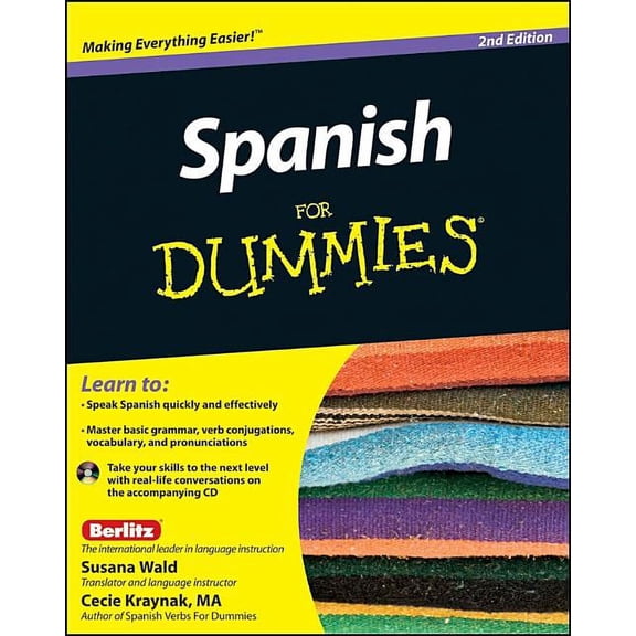 Pre-Owned Spanish for Dummies, (Paperback)
