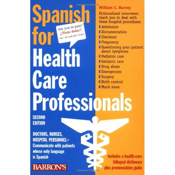 Pre-Owned Spanish For Health Care Professionals (Paperback) 0764111388 9780764111389
