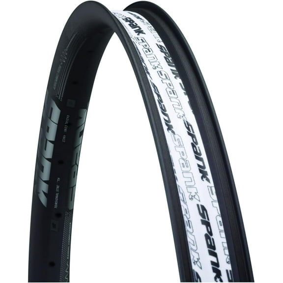 Spank 350 Rim (27.5”, Black), Clincher Rim, Optimized for ASTM-4, All Mountain, Trail and Enduro, Lateral Stiffness and predictable handling, For Medium to Light Riders