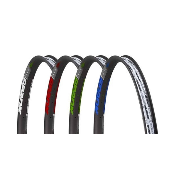 Spank 359 Alloy Tubeless Mountain Bike Rim, 29", Disc Only, Black, 28H