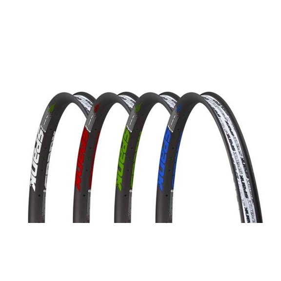 Spank 359 Alloy Tubeless Mountain Bike Rim, 29", Disc Only, Black, 32H