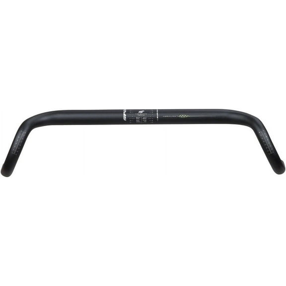 Spank Flare 25 Drop Handlebar 31.8mm Clamp 52cm 25 Flare Vibrocore Blk Aluminum