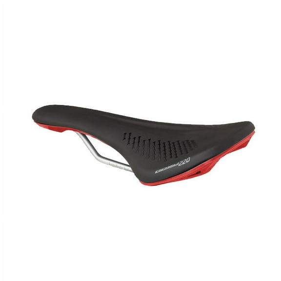 Spank Oozy 220 Saddle 265x144mm Unisex 280g Black/Red