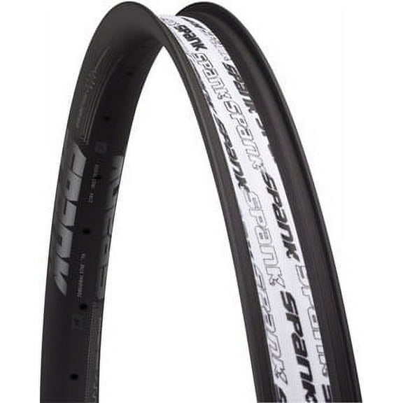 Spank Oozy 350 27.5 Rim 32H 30mm Wide Tubeless Ready Black Aluminum Alloy