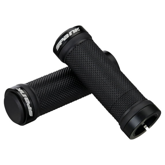 Spank SPOON Grom Bicycle Grips (Black/Black)