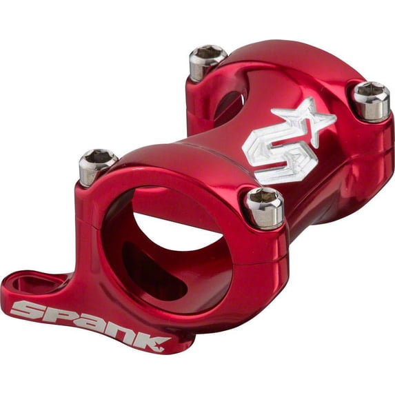 Spank Spike 25/30mm Direct Mount Stem, Red